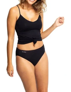 Jockey NPLP Naturals High Cut Brief in Black
