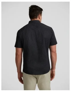 Johnny Bigg Butler Stretch Shirt in Black