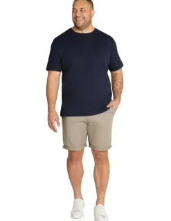 Johnny Bigg Essential Crew Neck Tee in Navy
