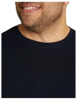 Johnny Bigg Essential Crew Neck Tee in Navy