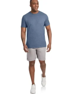 Johnny Bigg Essential Crew Neck Tee in Blue Marle