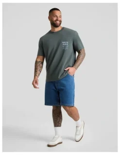 Johnny Bigg Private Stretch Classic Tee in Slate
