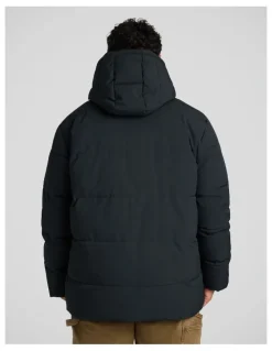 Johnny Bigg Quilted Puffer Jacket in Black