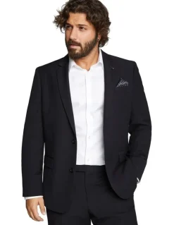 Johnny Bigg Raymond 2B Suit Jacket in Black