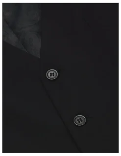 Johnny Bigg Raymond Waistcoat in Black