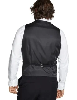 Johnny Bigg Raymond Waistcoat in Black