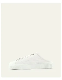 Jo Mercer Capri Leather Sneakers in White