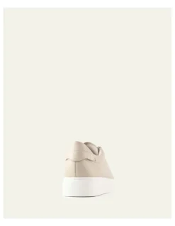 Jo Mercer Hawke Leather Sneakers in Bone