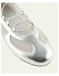 Jo Mercer Umber Sneakers in Silver Multi