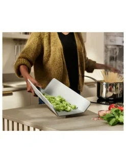 Joseph Joseph Chop2Pot Plus Regular Board in Pale Blue