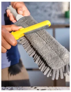 Joseph Joseph CleanTech Duster with Storage Sheath in Light Stone