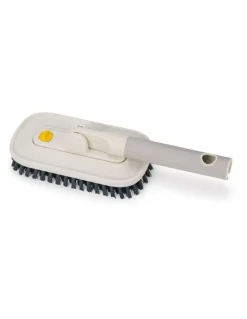 Joseph Joseph Clean Tech 2-in-1 Tile Scrubber in Light Stone