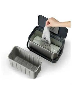 Joseph Joseph Collect Food Waste Caddy 4L in Stainless Steel