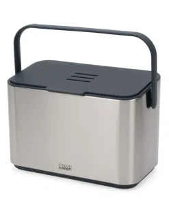 Joseph Joseph Collect Food Waste Caddy 4L in Stainless Steel