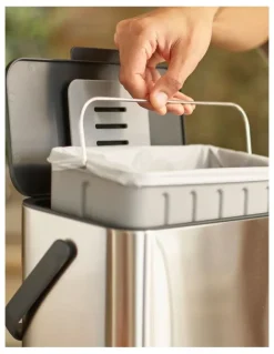 Joseph Joseph Collect Food Waste Caddy 4L in Stainless Steel