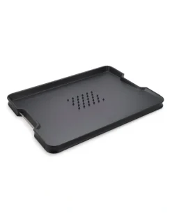Joseph Joseph Cut and Carve Plus Large Board in Black