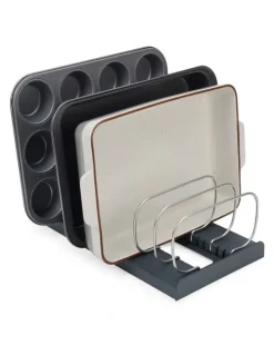 Joseph Joseph DrawerStore Baking Tray Organiser in Anthracite