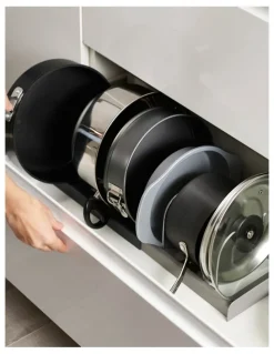 Joseph Joseph Drawer Store Expanding Cookware Organiser in Grey