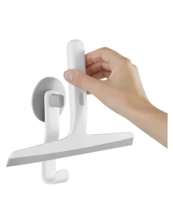 Joseph Joseph EasyStore Slimline Squeegee with Storage Hook in Grey