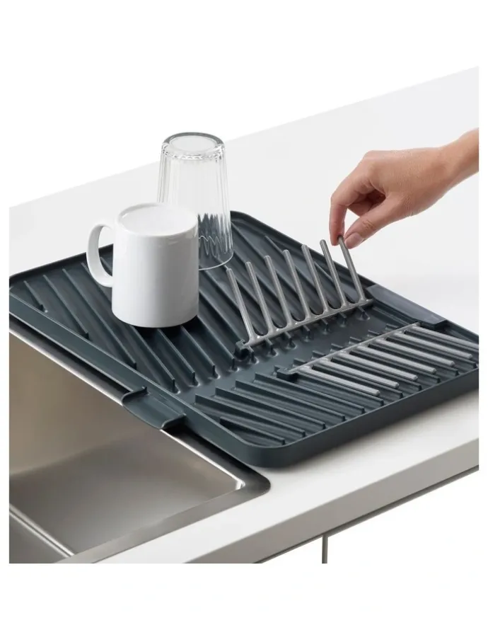 Joseph Joseph Flip-Up Draining Board in Grey