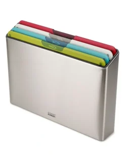 Joseph Joseph Folio Icon Steel 4 Piece Board Set in Multi