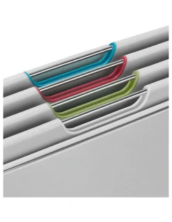 Joseph Joseph Folio Steel Board Set 4 Pieces in Light Stone