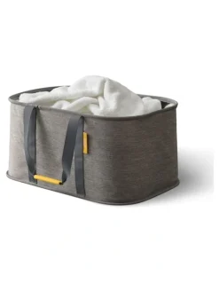 Joseph Joseph Hold-All Collapsible Laundry Basket in Grey