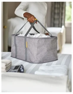 Joseph Joseph Hold-All Collapsible Laundry Basket in Grey