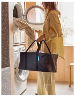 Joseph Joseph Hold-All Laundry Basket in Carbon Black