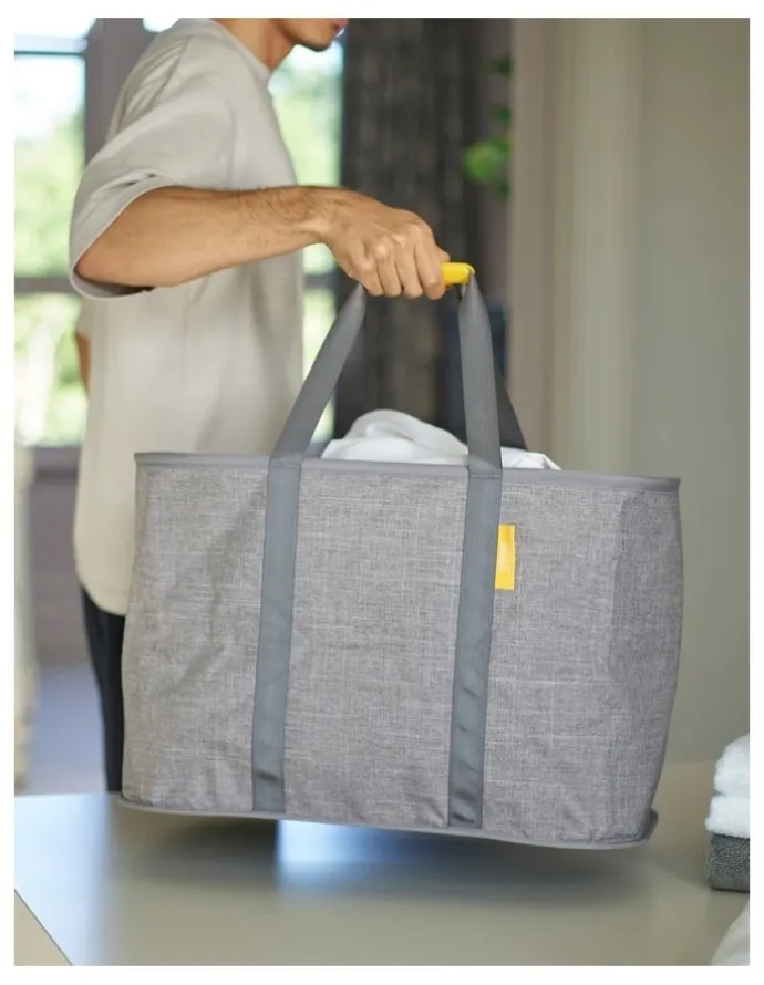 Joseph Joseph Hold All Max Laundry Basket in Grey