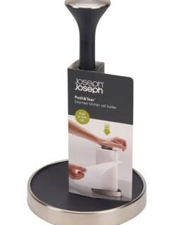 Joseph Joseph Kitchen Roll Holder in Grey