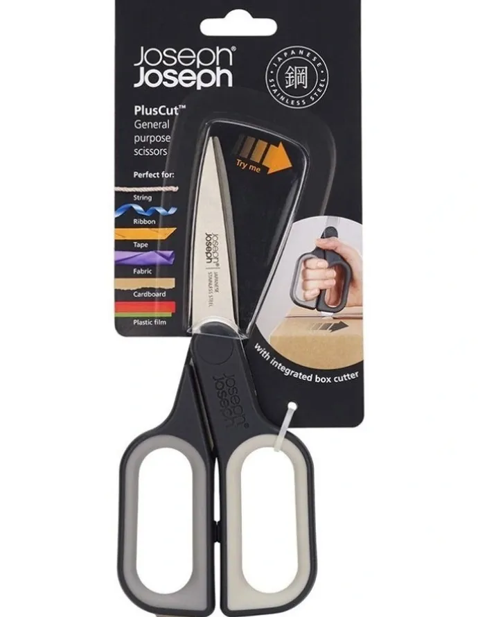 Joseph Joseph PlusCut General Purpose Scissors in Graphite