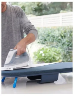 Joseph Joseph Pocket Plus Folding Table-Top Ironing Board in Black/Blue