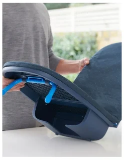 Joseph Joseph Pocket Plus Folding Table-Top Ironing Board in Black/Blue