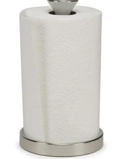 Joseph Joseph Push&Tear Kitchen Roll Holder in Stone