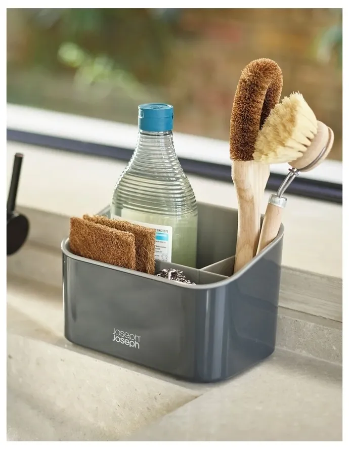 Joseph Joseph Sink Store Tiered Sink Tidy in Anthracite