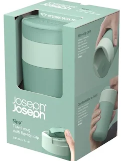 Joseph Joseph Sipp Travel Mug 340 ml in Green