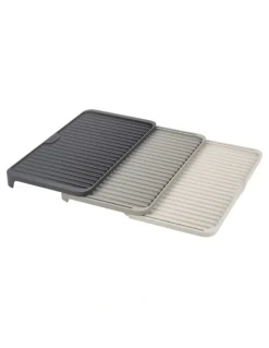 Joseph Joseph Tier Expandable Draining Mat in Grey
