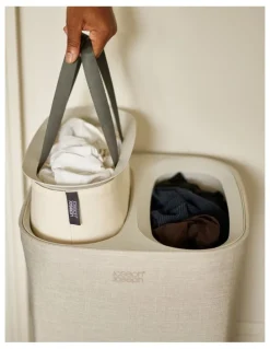 Joseph Joseph Tota Laundry Basket 60L in Ecru