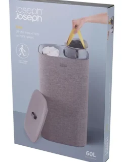 Joseph Joseph Tota Laundry Separation Basket 60L in Grey