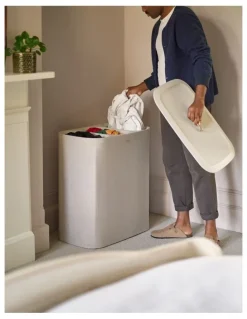 Joseph Joseph Tota Trio Laundry Basket 90L in Ecru