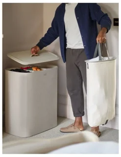 Joseph Joseph Tota Trio Laundry Basket 90L in Ecru