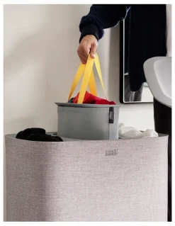 Joseph Joseph Tota Trio Laundry Basket 90L in Grey