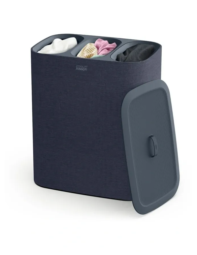 Joseph Joseph Tota Trio Laundry Basket 90L in Black