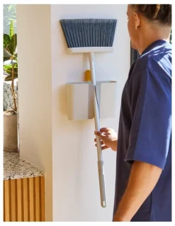Joseph Joseph Wall-Mounted Broom in Multi