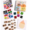 Journey of Something Cool Faces Wooden Stamp Kit