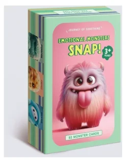 Journey of Something Emotional Monsters Snap Card Game