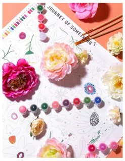 Journey of Something Pressed Flowers Paint By Numbers Kit