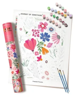 Journey of Something Pressed Flowers Paint By Numbers Kit