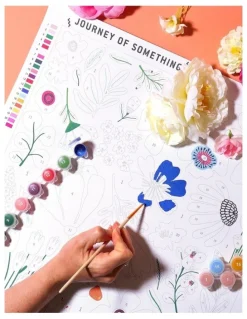 Journey of Something Pressed Flowers Paint By Numbers Kit